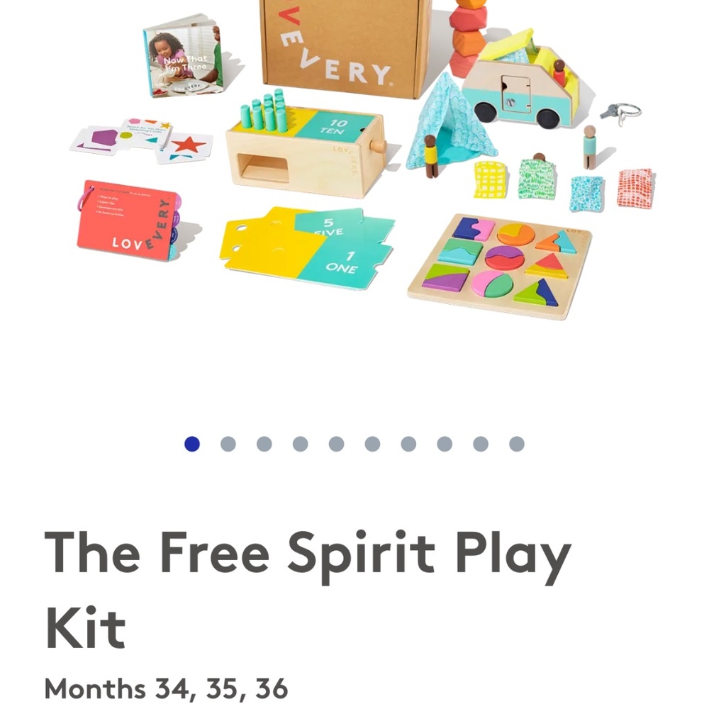Love Every The Free Spirit Play Kit (34-36 months)